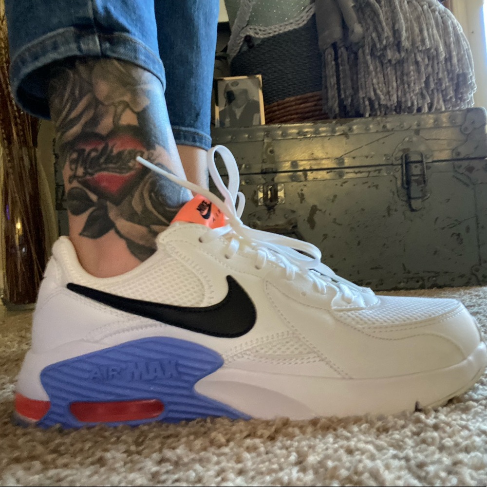 Brand new, white, Nike Air Max shoe